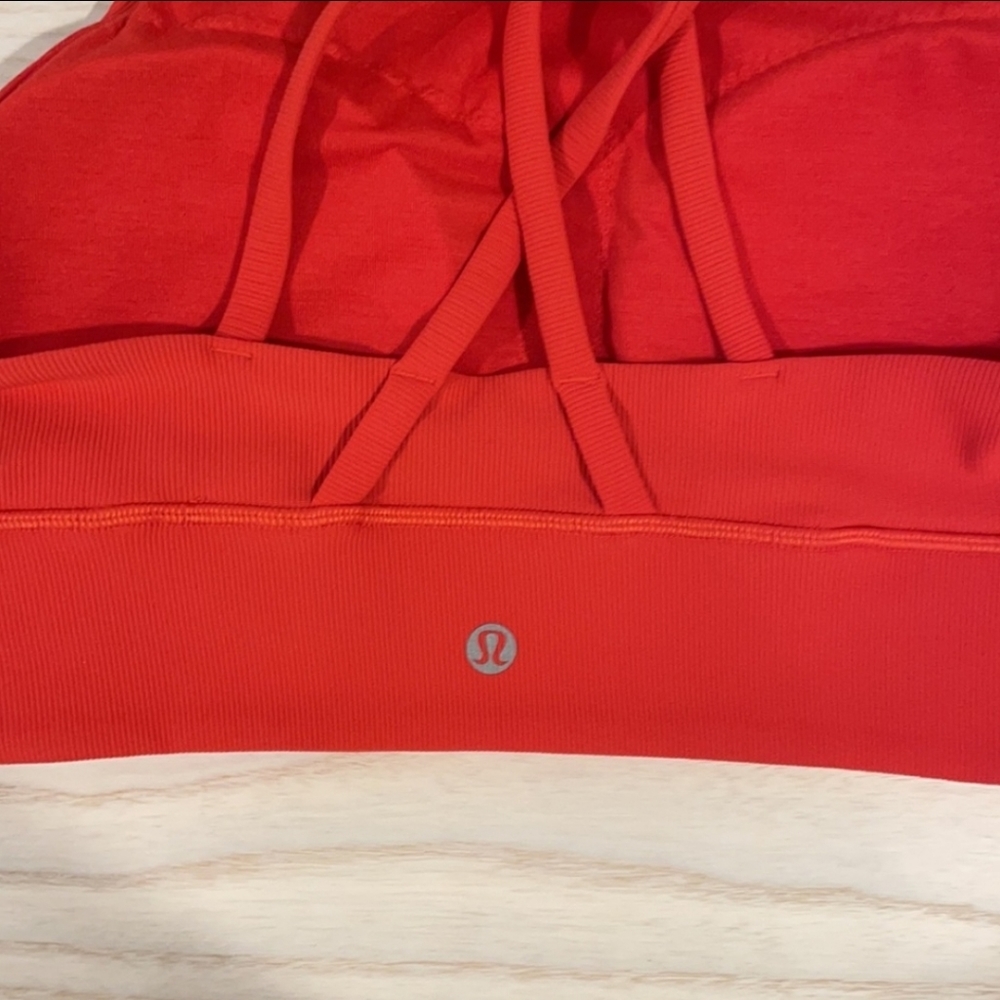 Lululemon Long Line Ribbed Sports Bra - Picture 3 of 3